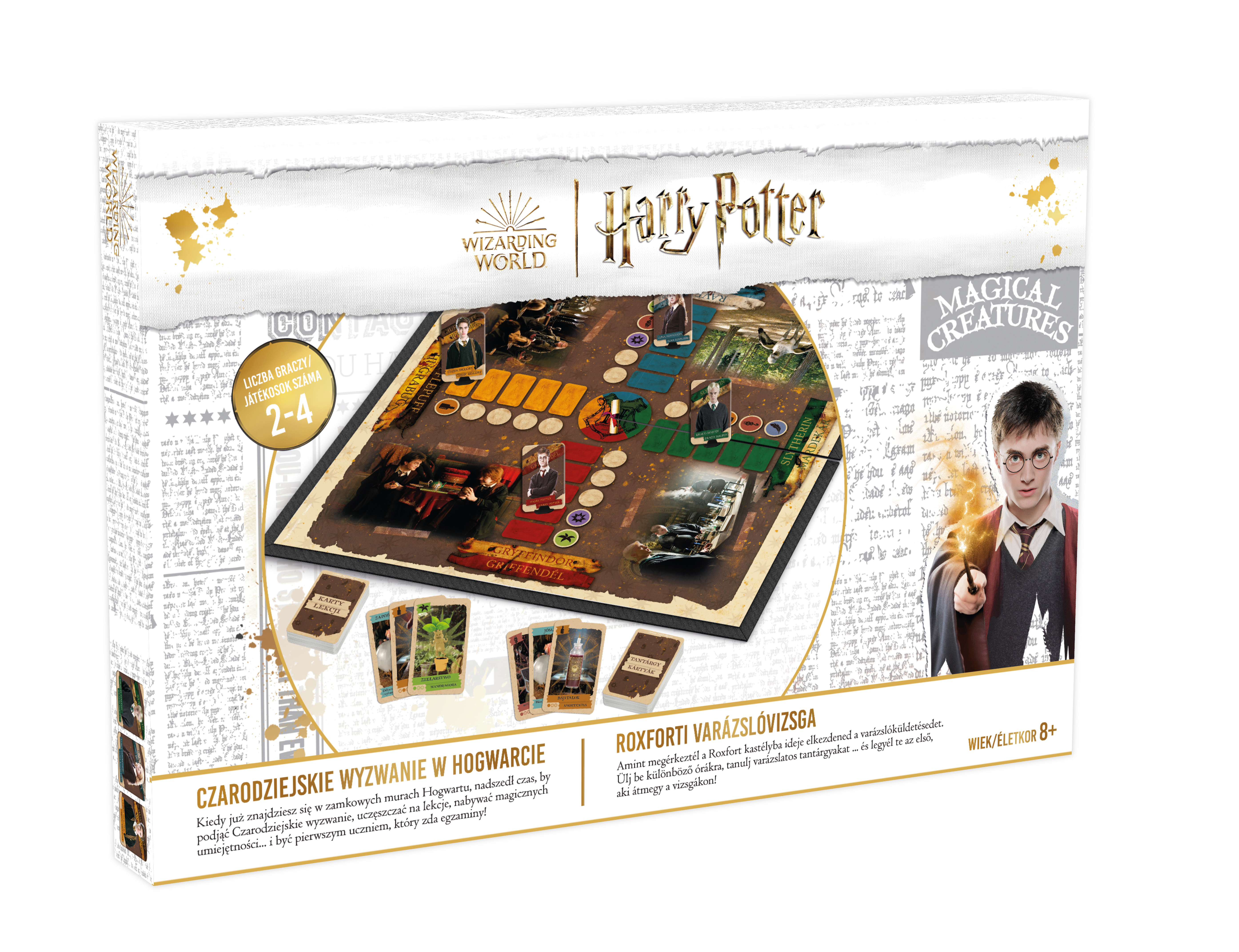 Harry Potter - Roxforti Varázsló Vizsga, társasjáték